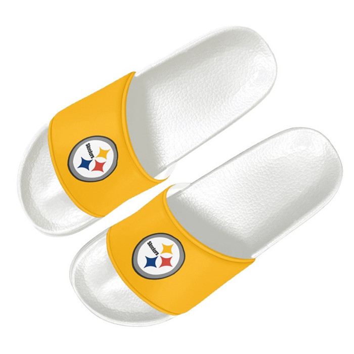 Men's Pittsburgh Steelers Flip Flops 001